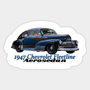 1947 Chevrolet Fleetline Aerosedan Sticker